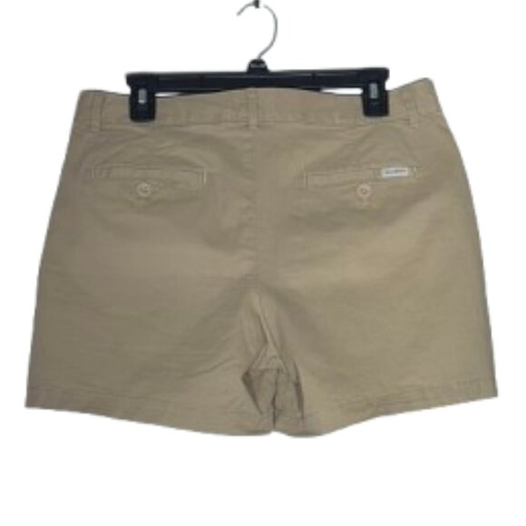 Eddie Bauer Tan Legend Wash Stretch Slightly Curvy Women's Shorts Size 8 - Picture 2 of 7